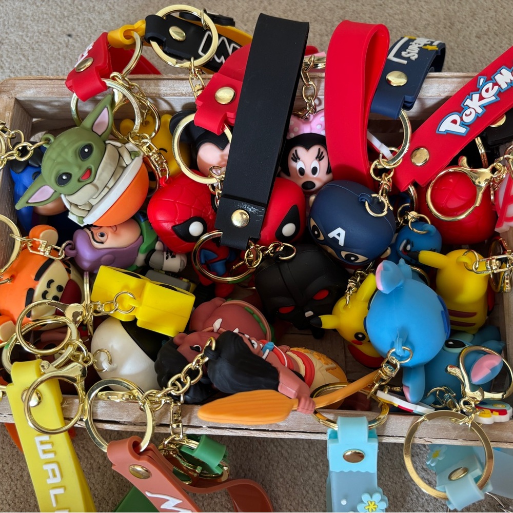 UNLISTED ✨ Character Bag Clips / Keychain - Picture 2 of 9